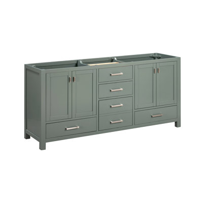 Modero 72'' W Double Bathroom Vanity Base