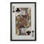 " King Queen Card Pair " 2 - Pieces