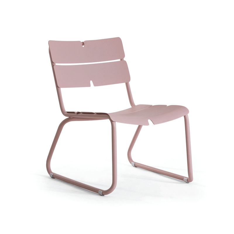 Corail Patio Chair with Cushions, Pastel Pink, Flagship Vapor