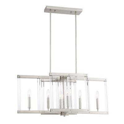 Gerhard 6 - Light Dimmable Geometric Chandelier