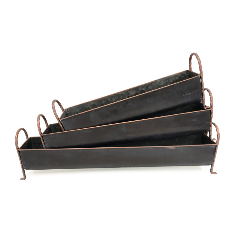 Doak Handmade Metal Window Box Planter