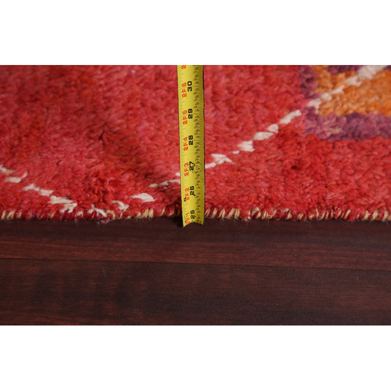Tapis marocain en laine noué à la main 8 x 11