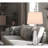 28.5"H Ceramic Reverse Torch Style Table Lamps Set of 2 for Bedroom or Home