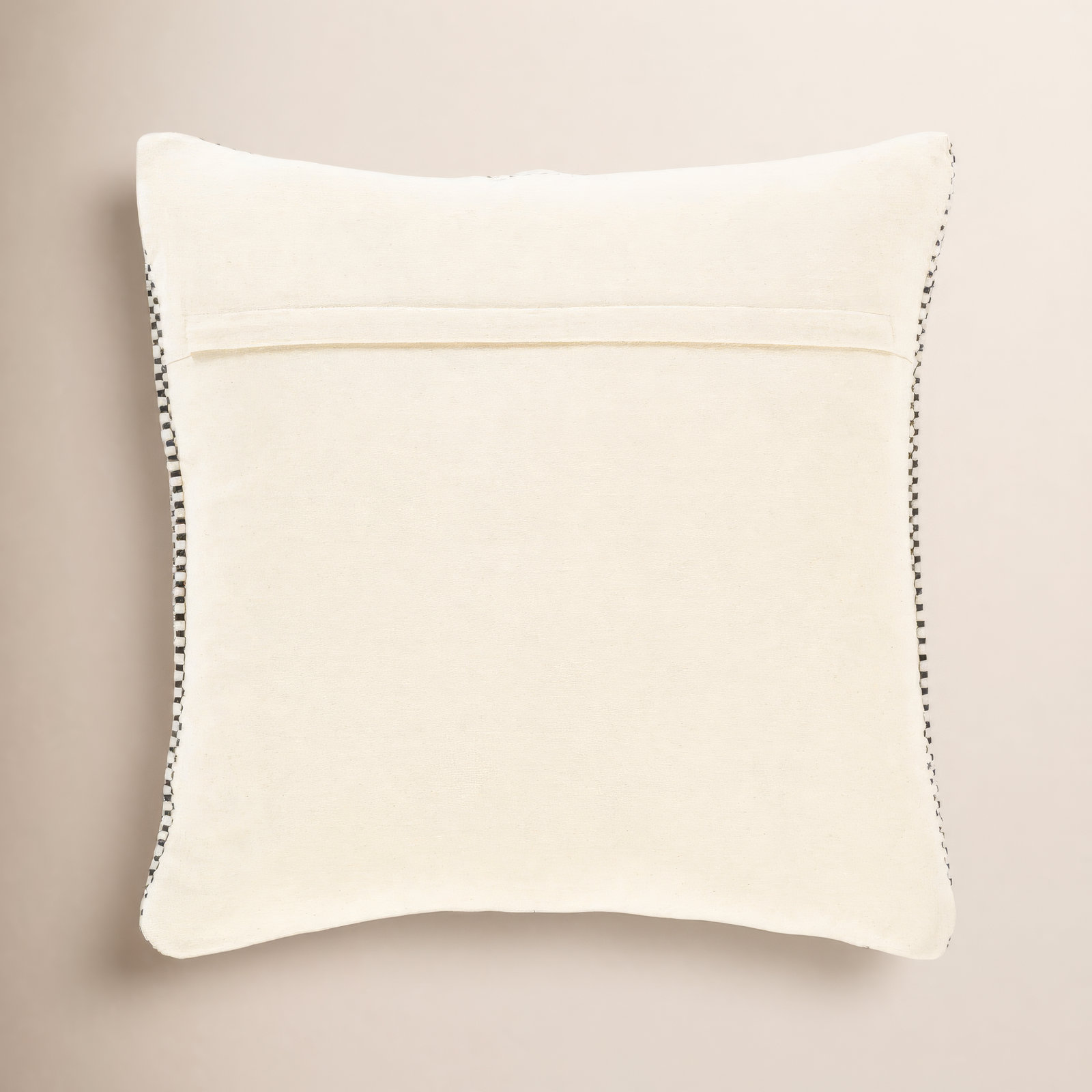 Sefarina Striped Cotton Throw Pillow, 20" H x 20" W, Polyester/Polyfill