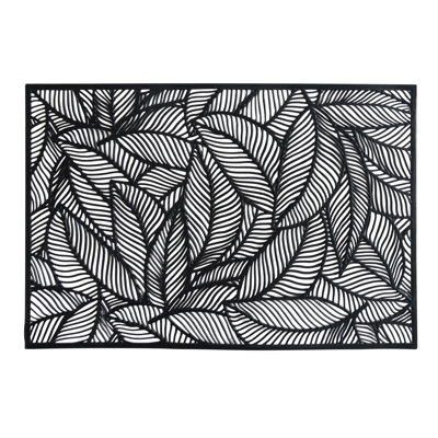 Vinyl Floral Rectangle Placemat