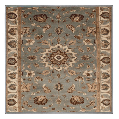Tapis persan gris lavable à la machine