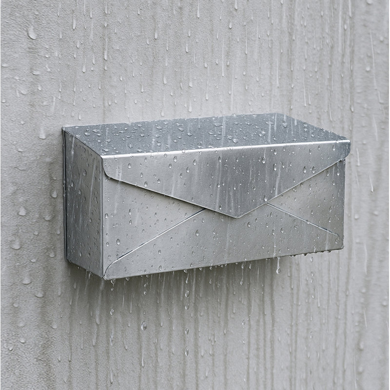 Envelope Wall Mounted Mailbox