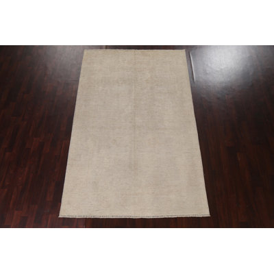 Vegetable Dye Muted Oushak Oriental Area Rug 6x9