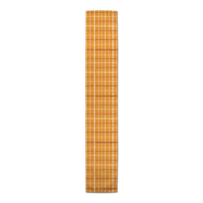 Connar Rectangle Plaid Polyester Table Runner