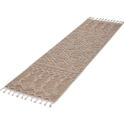 Loom & Collection Natural Area Rug 2X8. For Indoor And Outdoor Areas. Stain-, Non-Shedding. Pet Safe. Various Options Available. Medium Pile, Cotton Backing. Easy To Clean 2X8 Rug. Suits All Rooms.