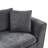 L-shaped Upholstered Sofa Couch With Wooden Storage Compartment And Throw Pillows-156909802