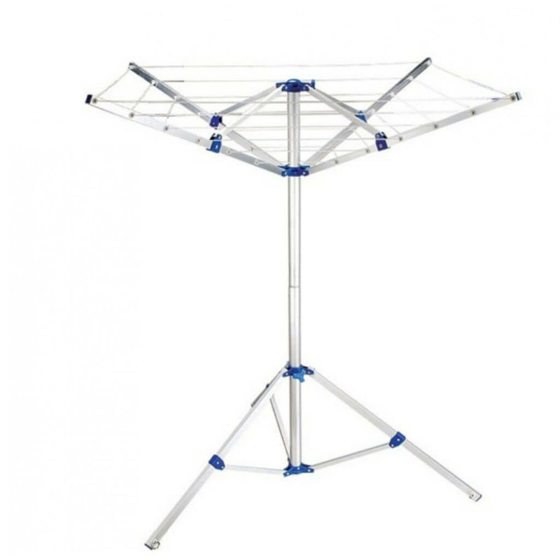 Aluminum Rotary / Umbrella Clothesline, Silver