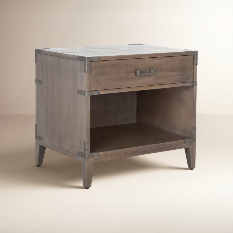 26'' W Nightstand, Ash Brown