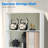 5-Tier Open Bookshelves and Bookcases, Farmhouse Bookshelf with Display Storage Shelves, Wooden Bookcase for Living Room, Home Office, Bedroom, White-709298460-709298462
