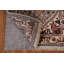 Tapis de couloir unique en laine noué à la main de style nouvel âge de 2 pi 6 po x 6 pi gris / beige