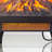 1x 17 Inch Freestanding Electric Fireplace Stove Heater | 3d Flame Effect, 3-sided Panoramic View, 1400w/700w |  14.2x8x18in| Double Safety, 5000 Btu (400 Sq.ft) | Ideal For Home/bedroom/office, Vent Free