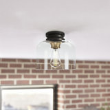 Piedmont Glass Flush Mount