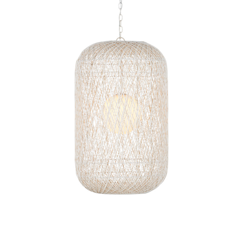 Cocoon Medium Pendant, 34.5" H x 21" W