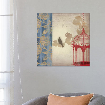Twitter II by Asia Jensen - Wrapped Canvas Print