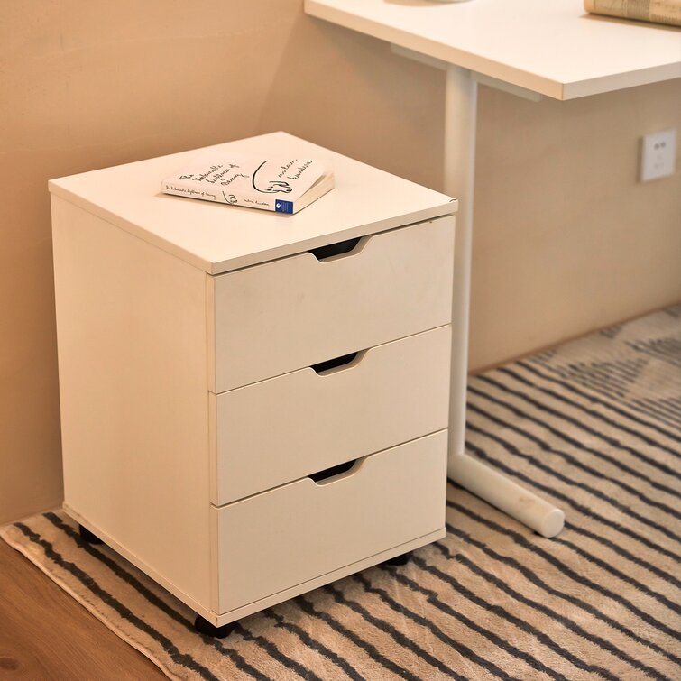 Frome 3-Drawer Mobile Vertical Filing Cabinet