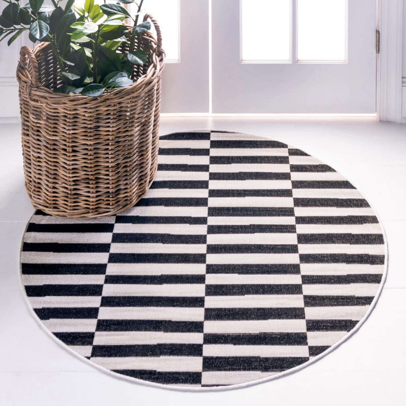 Tapis traditionnel Wingate couleur onyx
