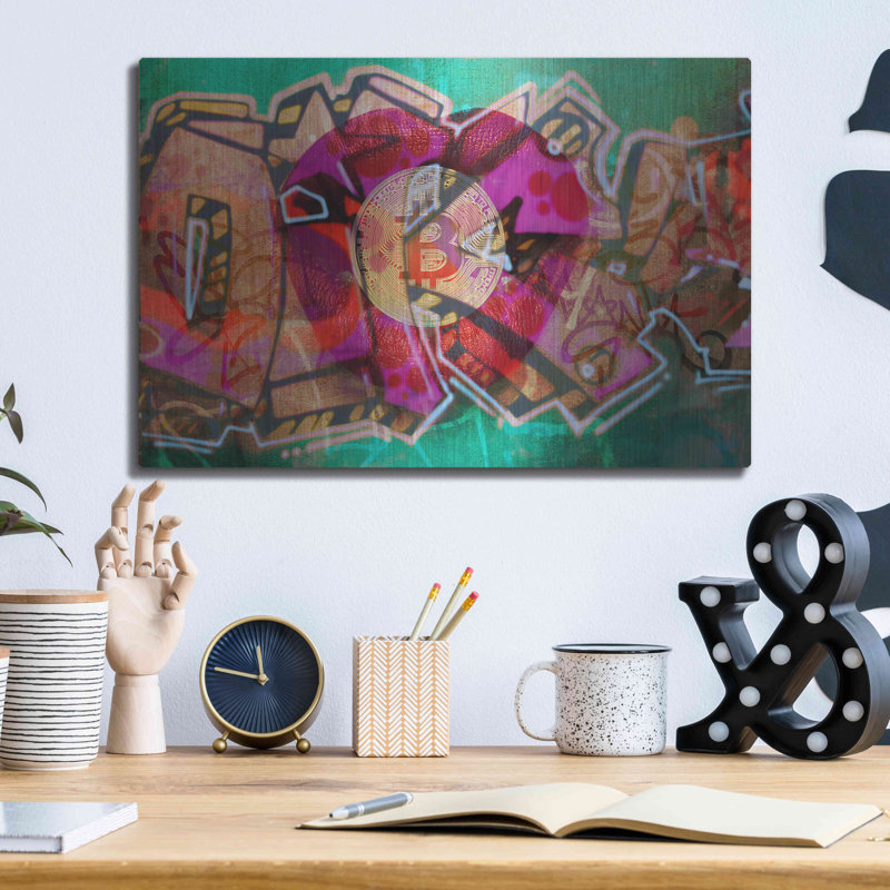 «I Love Bitcoin Graffiti 2» par Iren «I Love Bitcoin Graffiti 2» par Irena Orlov
