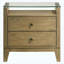 Table de chevet 2 tiroirs Natural Pine