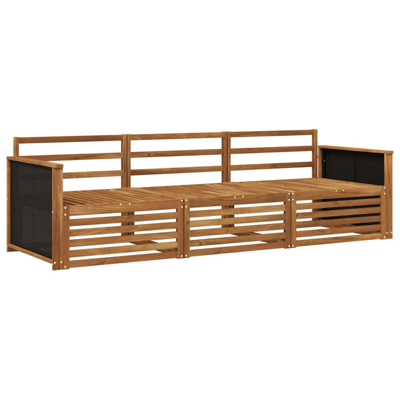 249.5cm Wide Patio Sectional Set