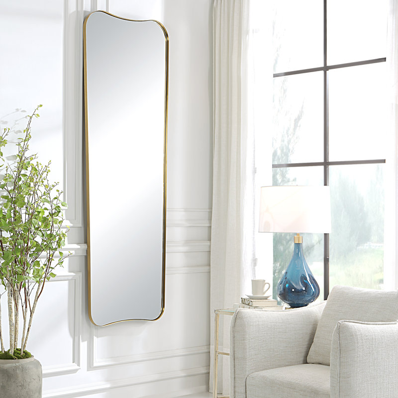 Capra Metal Elongated Wall Mirror
