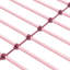 Lit superposé en métal avec lit gigogne rose - option de chambre à coucher moderne, économie d'espace efficace, structure en acier pour la durabilité, performance silencieuse et stable, grande capacité de charge, sécurité des escaliers sécuritaires, lit simple
