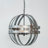 4 - Light Galvanized Chandelier
