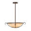 Luminaire suspendu bol 3 lumières Overbury