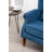 Johnathan 29'' Wide Velvet Wingback Chair-870373526