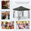 Pavillon de jardin permanent en métal l 10 pi L 10 pi. D Pavillon de jardin-1846942939