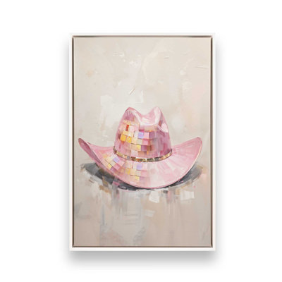 Cowgirl Essentials in Pink II Canvas Print