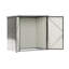 5.5x3ft Garden Metal Tool Shed Outdoor Patio Storage House