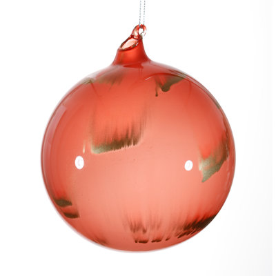 Ornement boule en verre