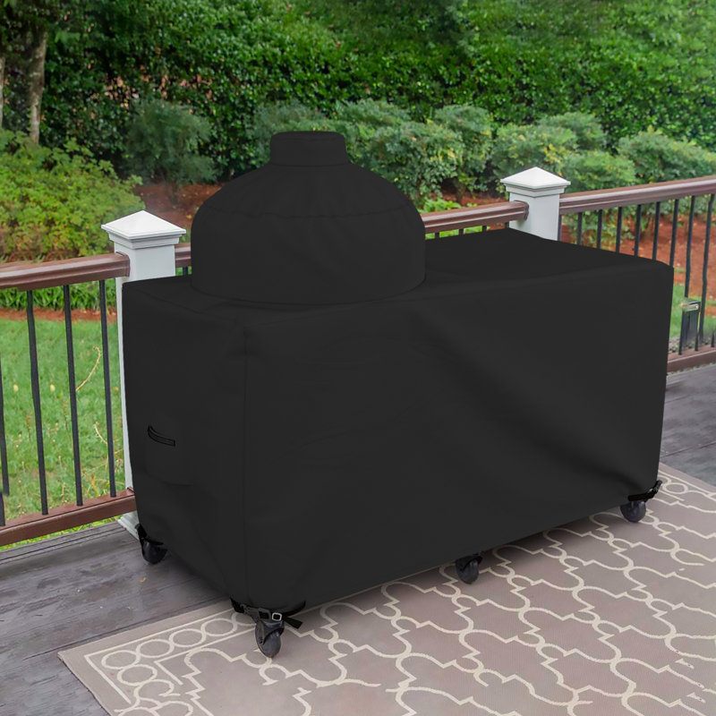 Blue Elephant 76.2cm D Grill Cover, Black, 132.1cm H x 182.9cm W x 76.2cm D