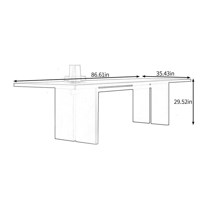 Casula, 29.52"H x 86.61"L x 35.43"W