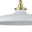 Luminaire suspendu Mary Beth, blanc