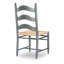 Vintage Market Rush Seat Ladder Back Side Chair-780602652