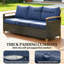 Upholstered 75.6 " Fabric Sofa