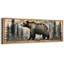Impression sur toile encadrée «Wood Panneau Effect»-111652926-111652927