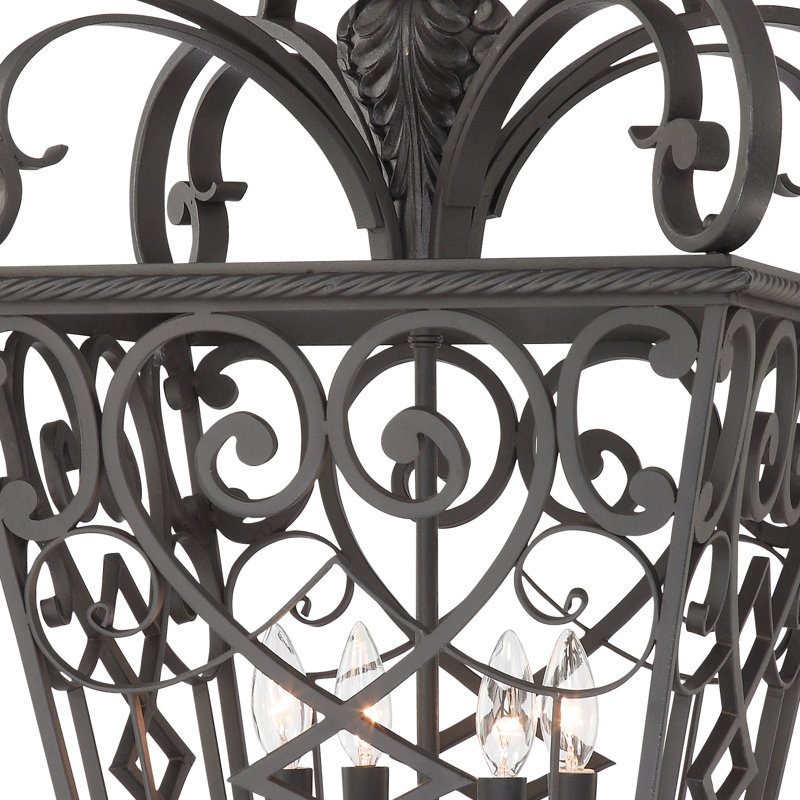 Hildebert 4 -Bulb 41" H Outdoor Hanging Lantern