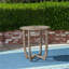 Table circulaire en bois de 27,5 po Hermosa