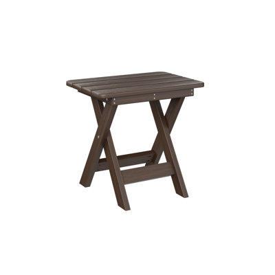 Berlin Gardens Tropical Folding End Table