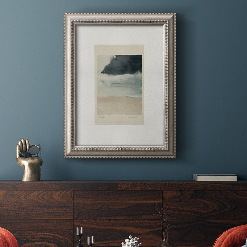 Tempête Rolls In II, toile encadrée de qualité supérieure - prête à être accrochée, H 36 po x l 24 po x P 2,5 po