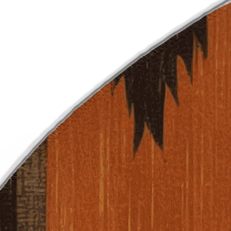 Terra Horizon Indoor And Outdoor Area Rug, Round 5'