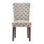 Chaise rembourrée en bois massif Lancaster-15849704