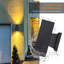 Matte Black 16.8cm H Outdoor Sconce